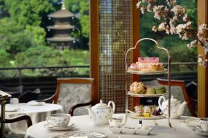 afternoon tea at hotel chinzanso tokyo