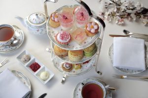 sakura afternoon tea hotel chinzanso tokyo