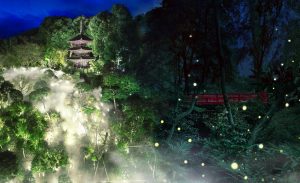 Firefly season at Hotel Chinzanso Tokyo